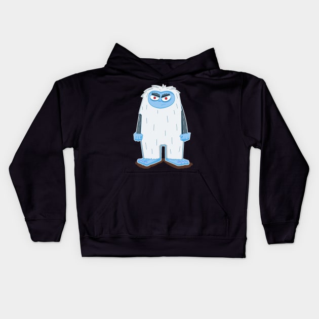 Yeti Kids Hoodie by 📼Creepe💀Paper🕶️